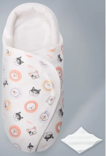 Shaped Pillow Design Stroller Cotton Cocoon Swaddle Sleep Sacks For Babies