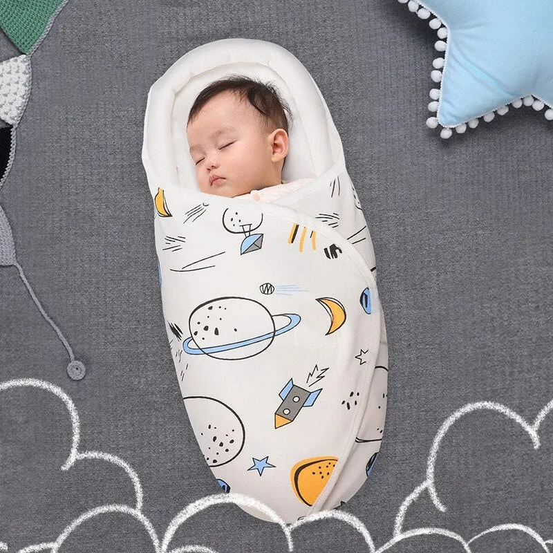 Shaped Pillow Design Stroller Cotton Cocoon Swaddle Sleep Sacks For Babies