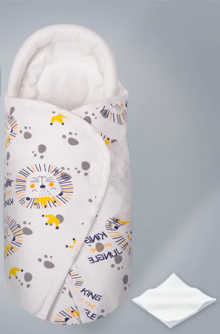 Shaped Pillow Design Stroller Cotton Cocoon Swaddle Sleep Sacks For Babies