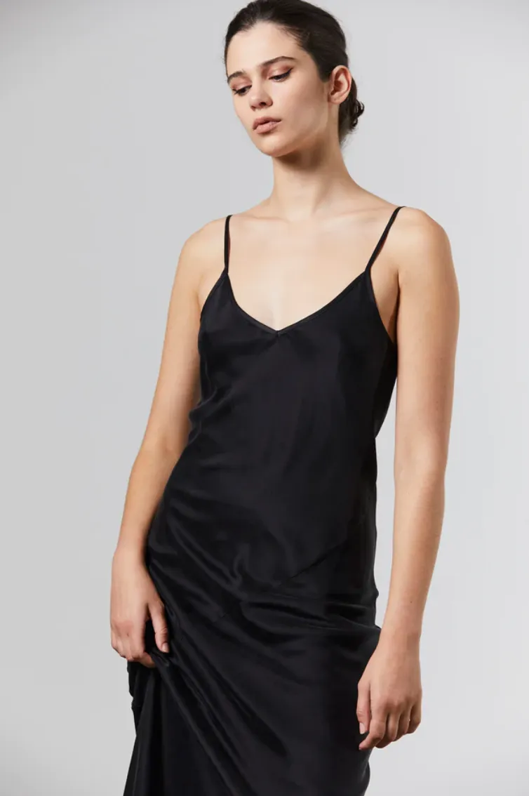 Silk Satin Slip Dress by Laing
