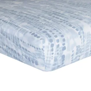 Sky Blue Dream Fitted Crib Sheets