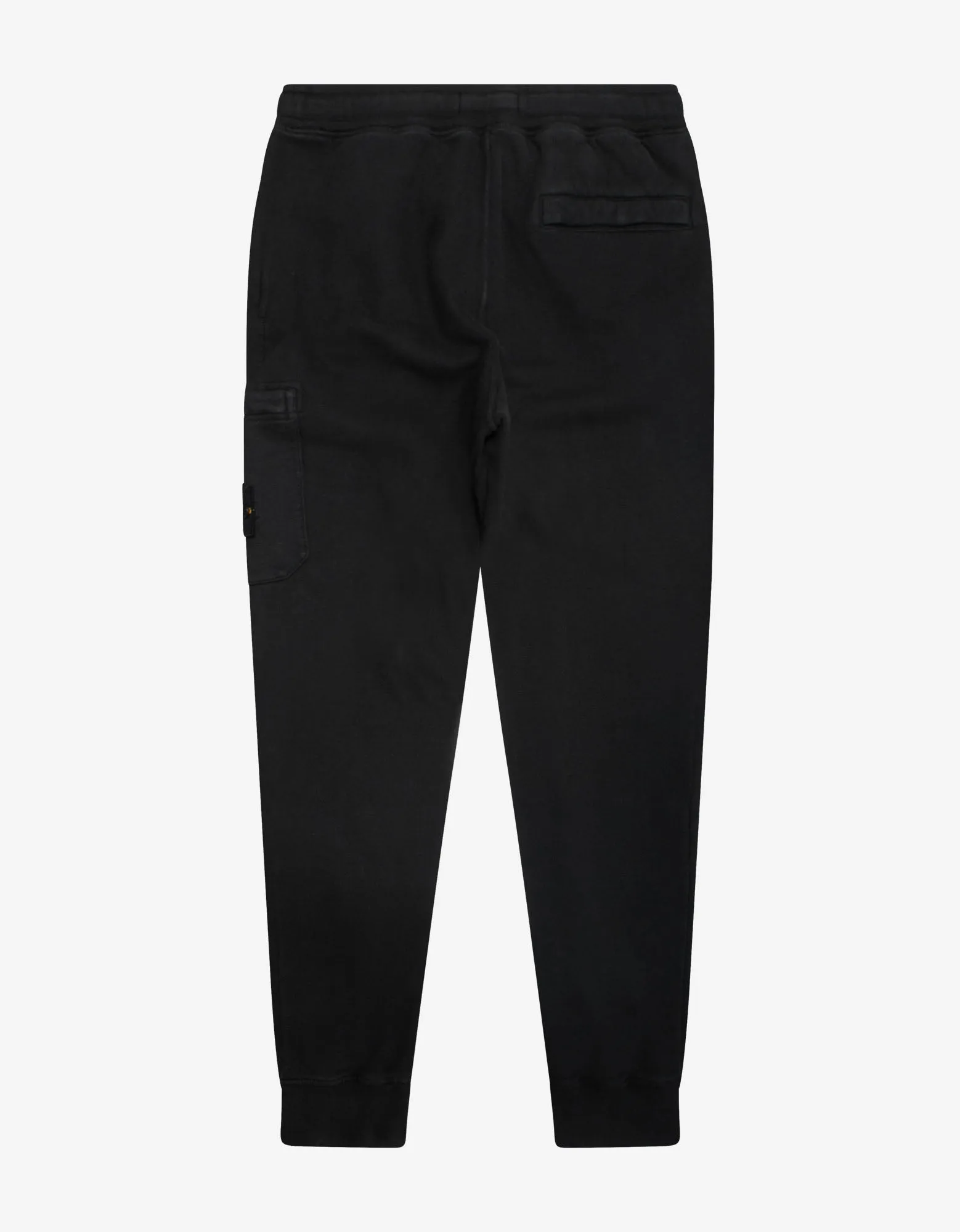 Stone Island Black Compass Badge Sweat Pants