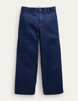 Straight Leg Chinos-College Navy