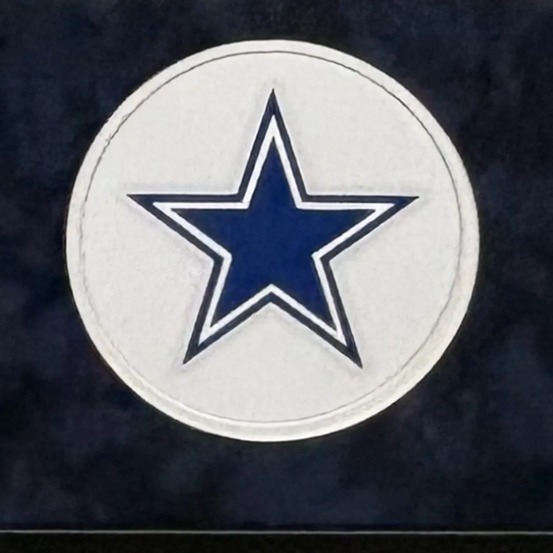 Trevon Diggs Signed Dallas Blue Custom Suede Matte Framed Football Jersey (JSA)