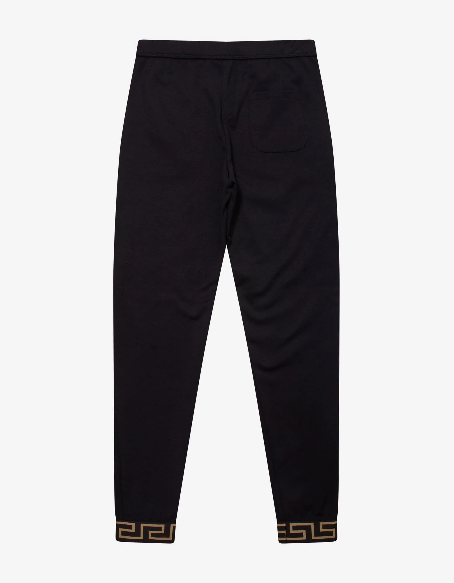 Versace Black Greca Trim Sweat Pants