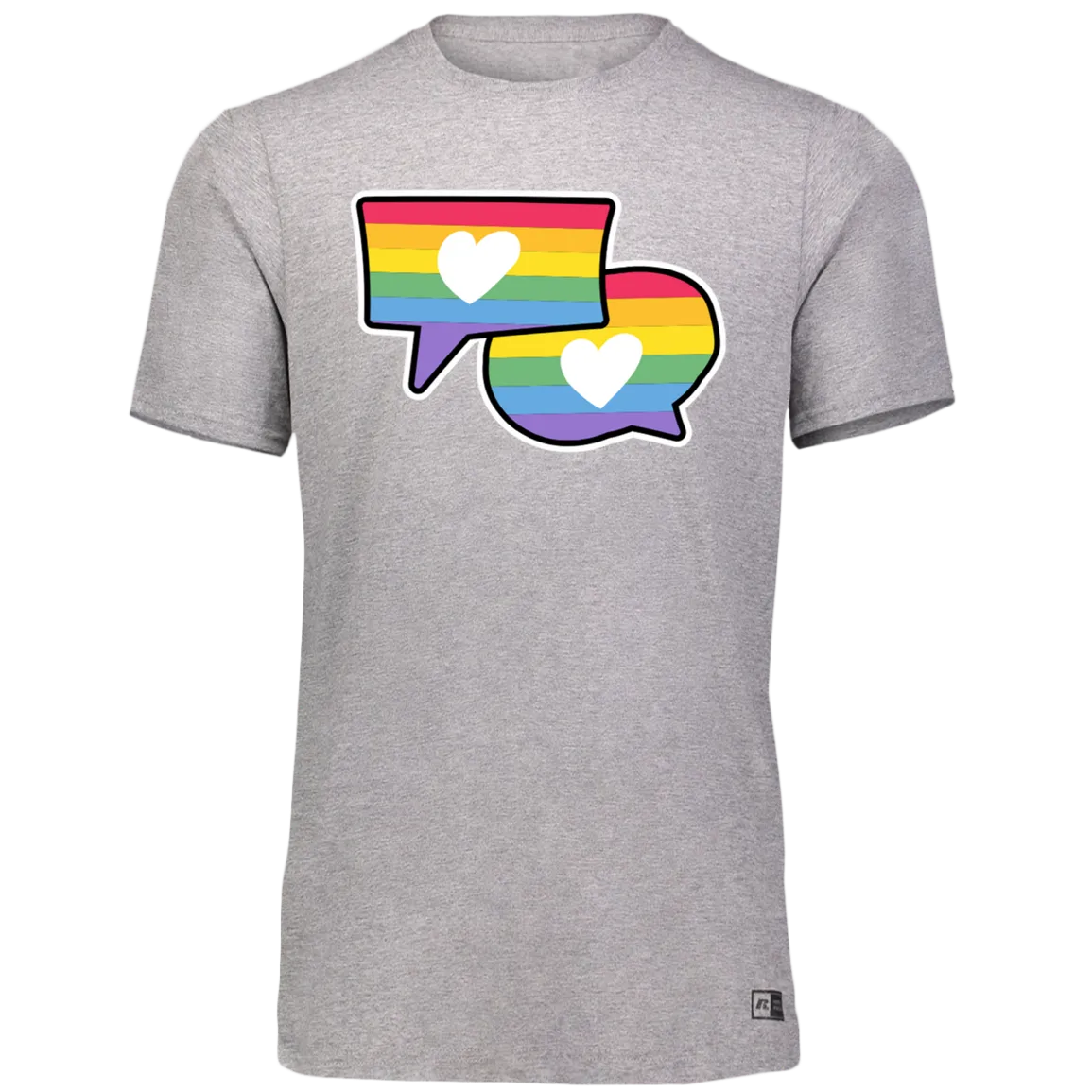 Women's Dri-Power Tee--Love is Love