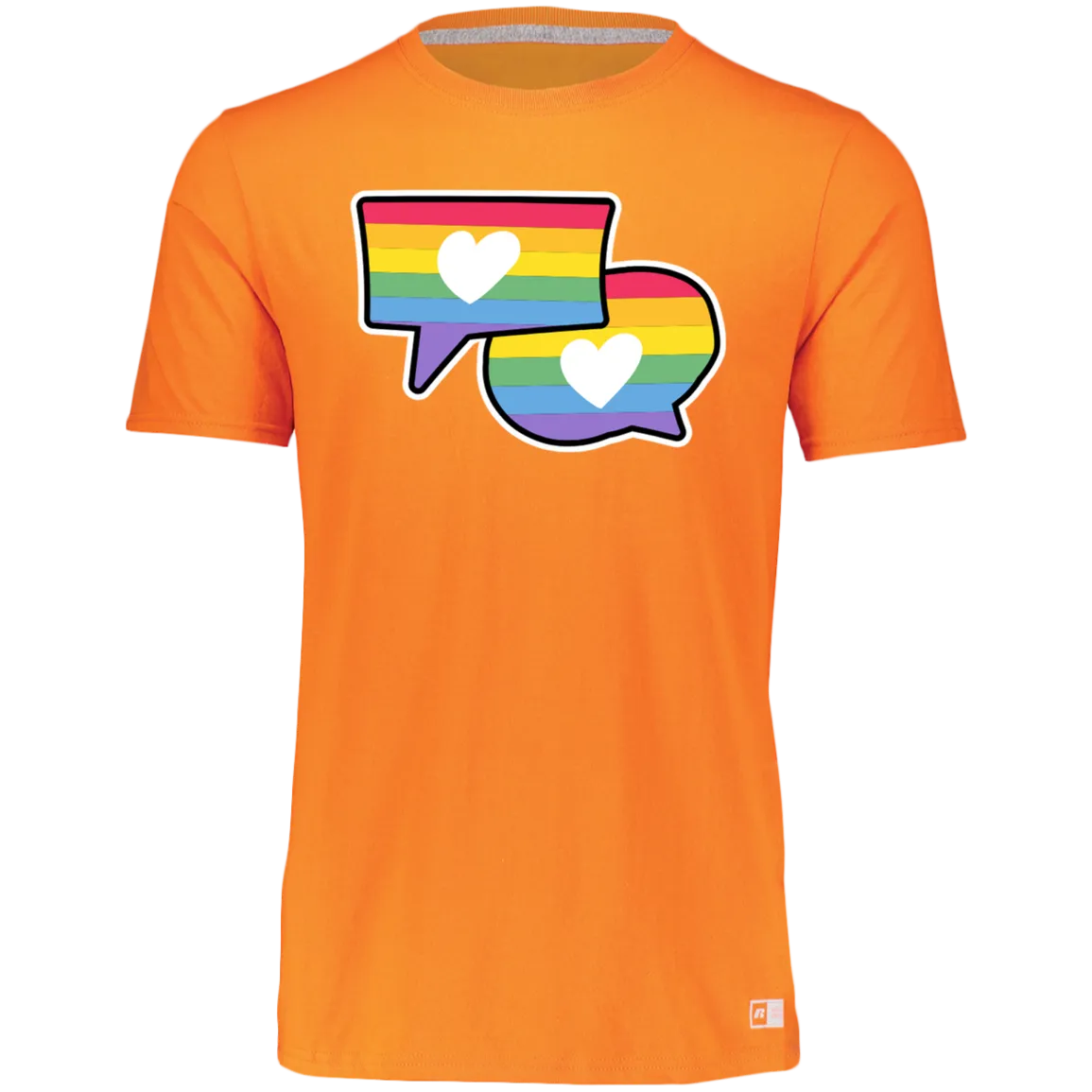 Women's Dri-Power Tee--Love is Love