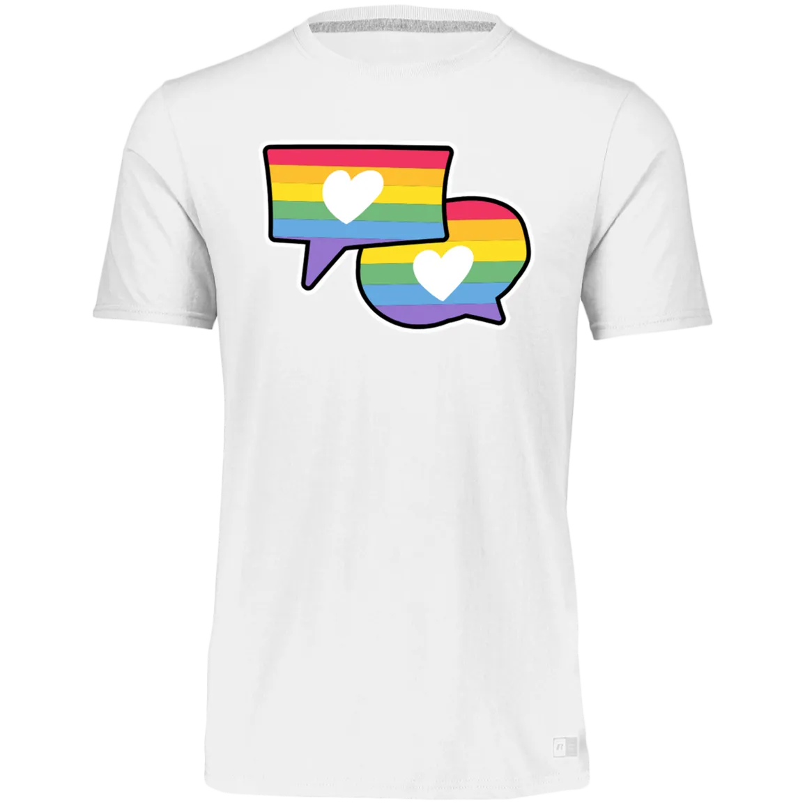 Women's Dri-Power Tee--Love is Love